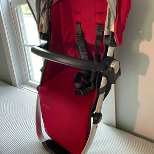 Uppababy Vista Toddler Seat and Canopy Fabric ONLY Replacement (DENNY)